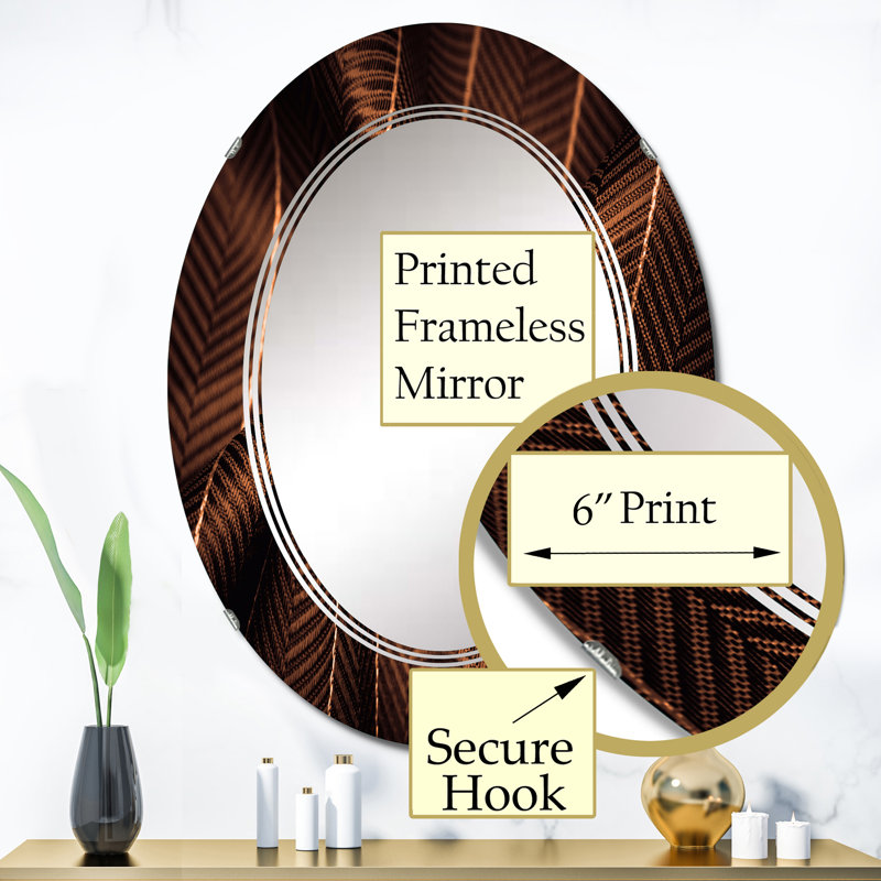 Miroir de salle de bain sans cadre, 36 po x 24 po