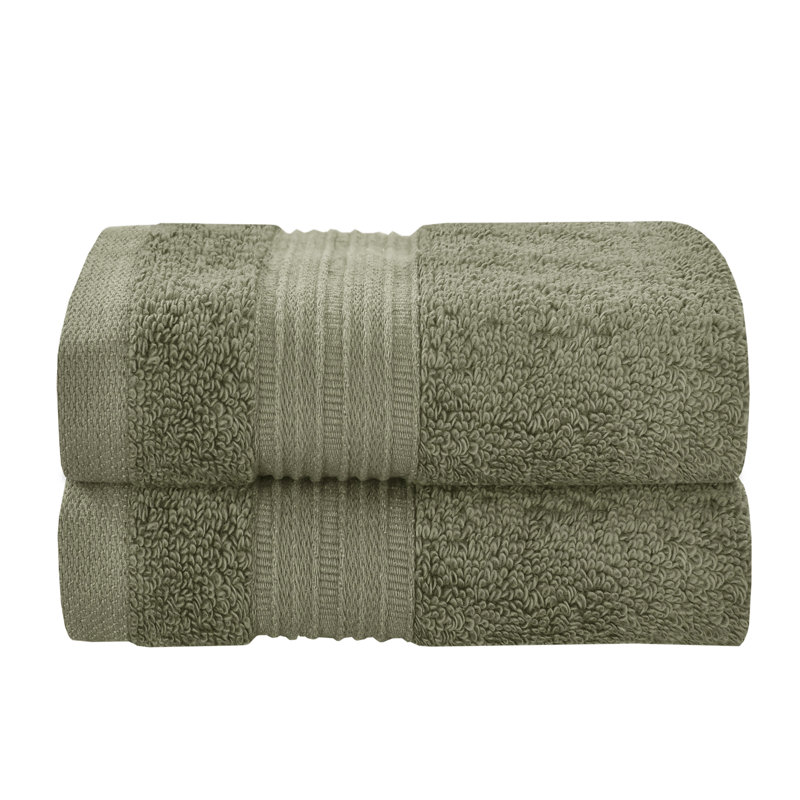 Serra - Towel Washcloth 2Pc. Set, Loden