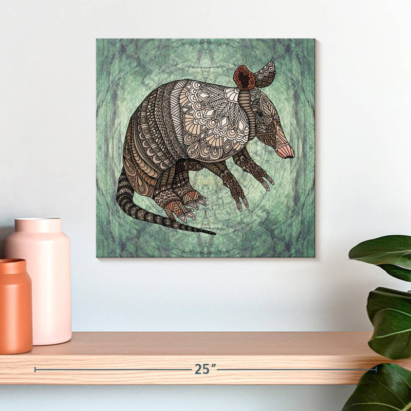 Brampt Armadillo, 16" H x 16" W