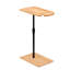 Plateau réglable en hauteur - pour les meubles de chambre à coucher Ovale + Rectangle Fonctionnel et pratique Chaises de table d'appoint Base en métal incluse