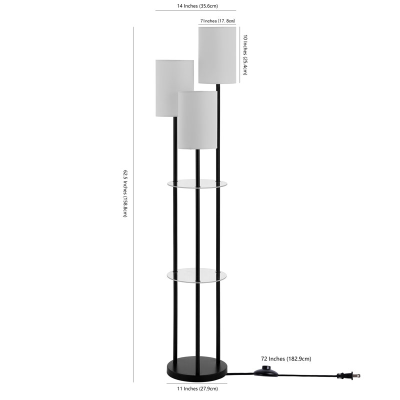 Lampe sur pied 63 po Jaraya