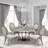 San Marco 21 - Light Glass and Crystal Dimmable Chandelier