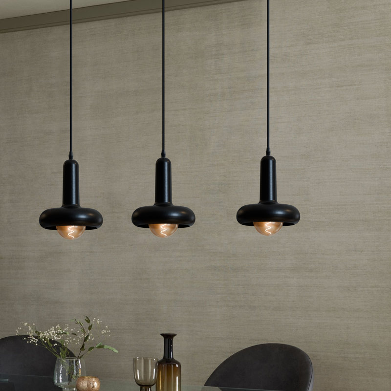 Crystol 1 - Light Dome Pendant, Black