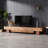Nordic style simple log TV cabinet-106566044