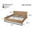 Engineered Wood Bed Frame King Size-2147241317