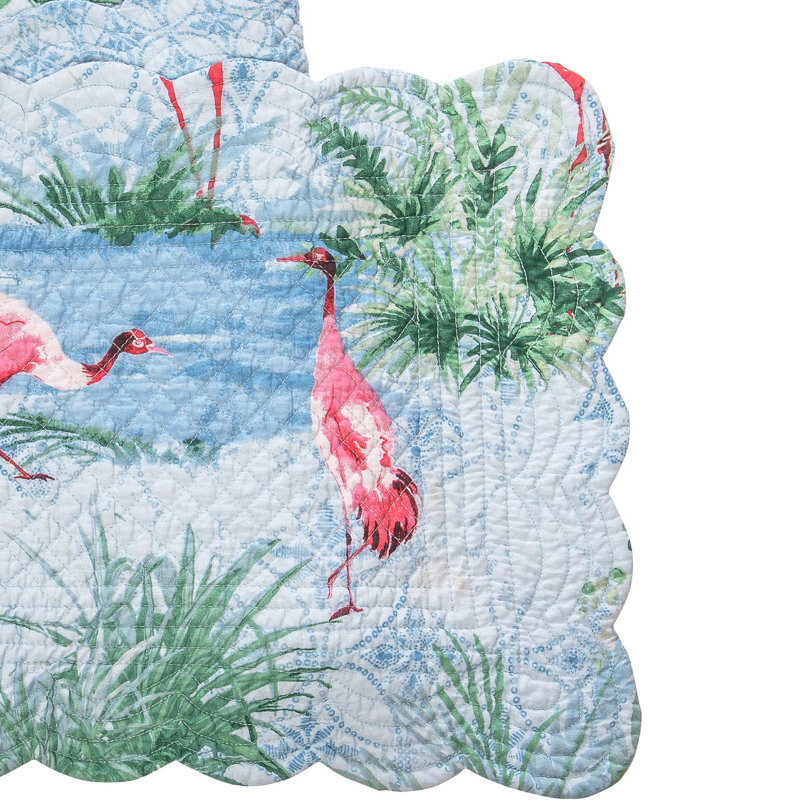 Analeiah Paradise Coast Cotton Table Runner