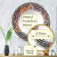 Hindouisme Rangoli Whispers - Miroir mural en spirale - MIR113697-Rond-95182706