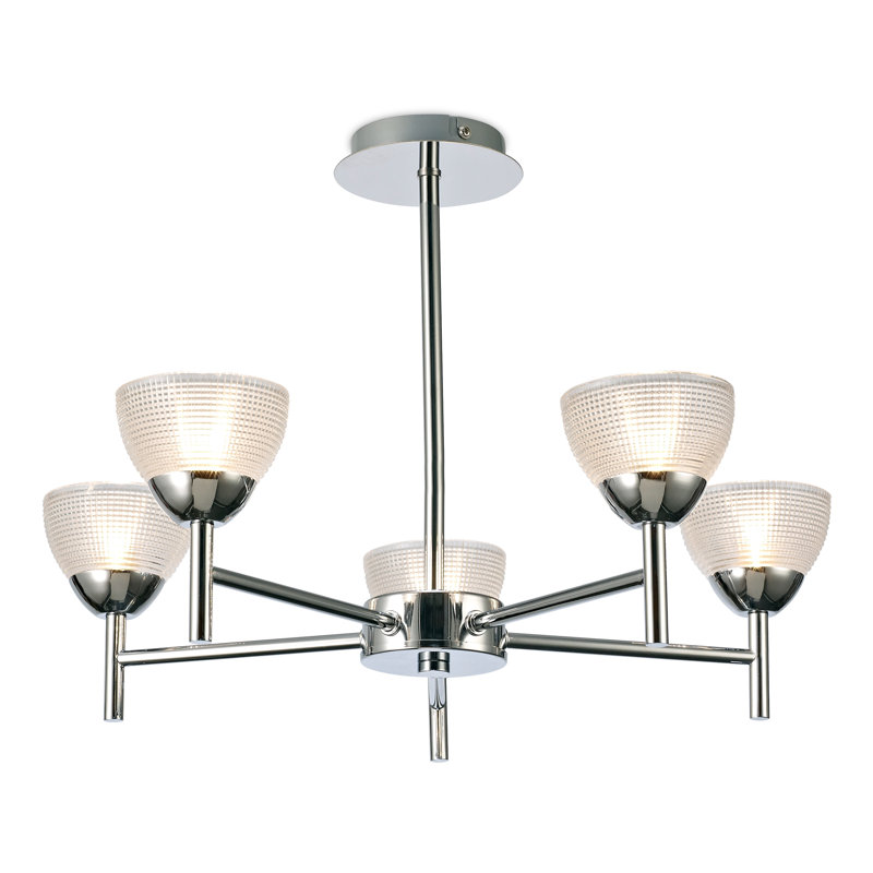 Kirwin 5 - Light Shaded Chandelier