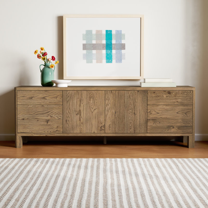 Weymouth Media Console, Light Brown
