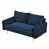 Velours bleu foncé