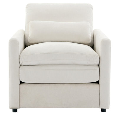 Comfortable Oversized Armchair with Premium Materials for Living Room