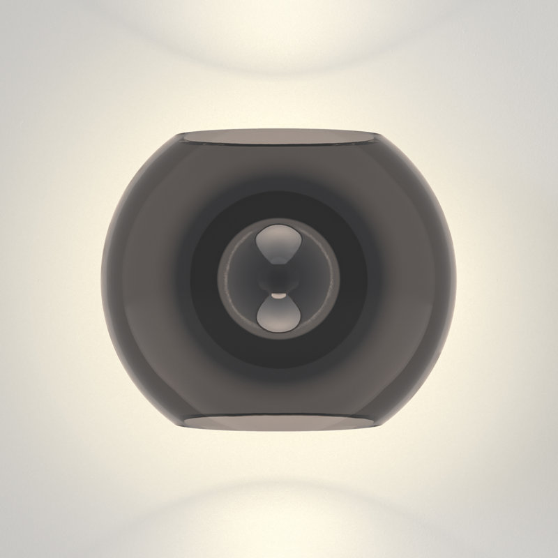 Luna, Matte Black, Dark Smoke
