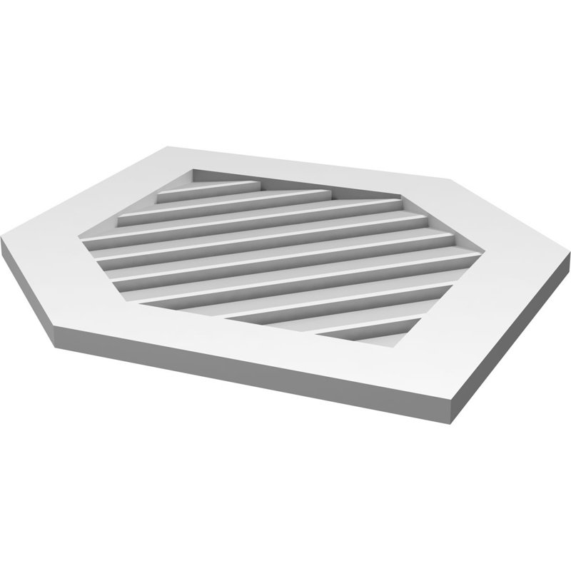 Pente verticale verticale en uréthane Signature, H 36 po x l 24 po x P 1 po