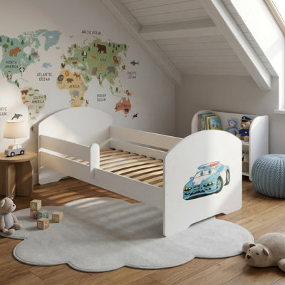 LUK children's bed with railing Police