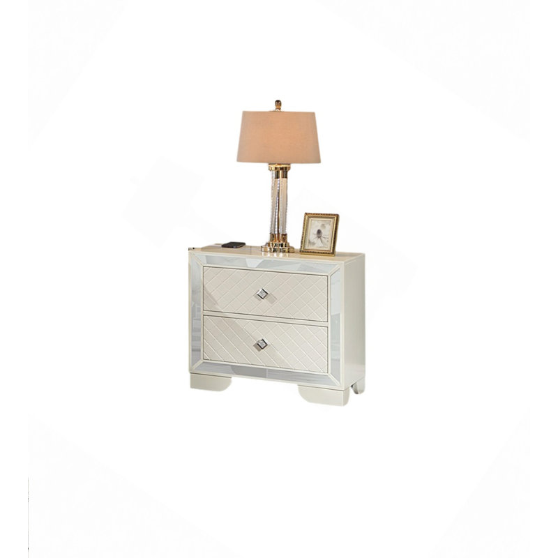 Table de chevet en bois 1Pc