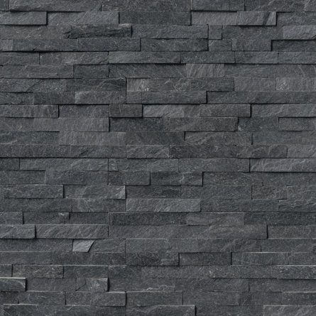 6" x 24" Stacked Natural Stone Ledger Panel Wall Tile