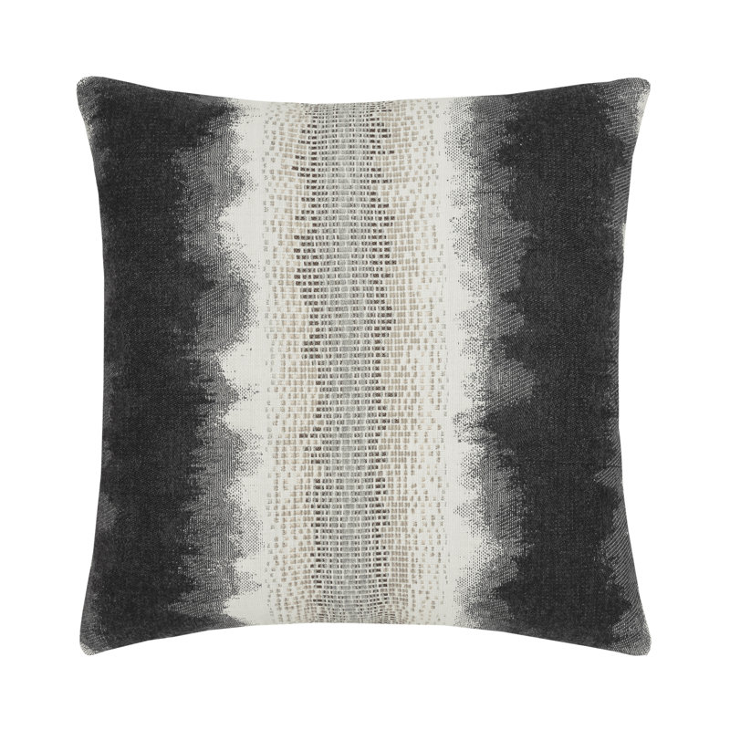 Resilience Sunbrella® Throw Square Indoor/Outdoor Pillow Cover & Insert by Elaine Smith, Square 22", Indigo