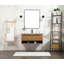 Ensemble de meuble-lavabo simple mural 40 po Roman-2029997363