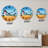 Landscape with a Windmill Standing in Wheat Field - Country Wall Clock-1485741682