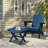 Kahn Rectangular HDPE Outdoor Folding Side Table-1459865145