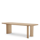 Dining Table Flemings Natural Oak Veneer - Legs