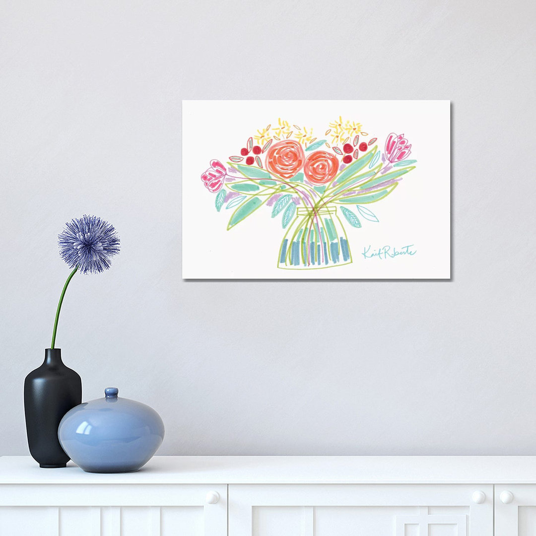 February B by Kait Roberts - Wrapped Canvas Gallery-Wrapped Canvas Giclée
