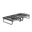 Lit pliant avec matelas 75 po x 38 po Lit pliant portatif pour adultes avec matelas en mousse à mémoire de forme de 5 po d'économie d'espace