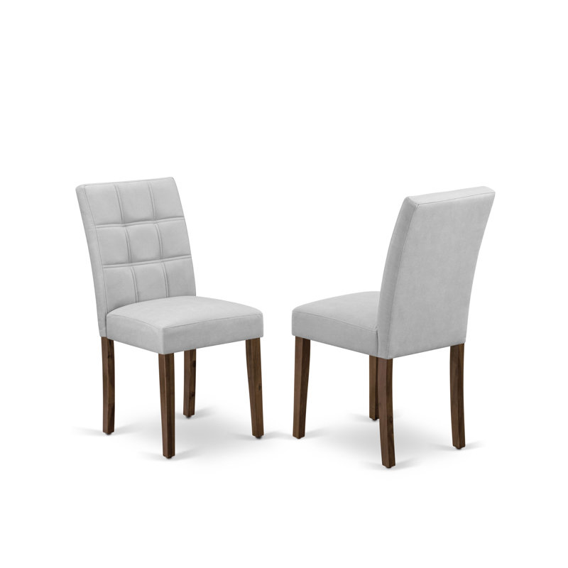 L'ensemble de salle à manger 10 pièces comprend une table de cuisine rectangulaire extensible, 1 table basse, 7 chaises de salle à manger en polyester et 1 banc moderne, noyer antique