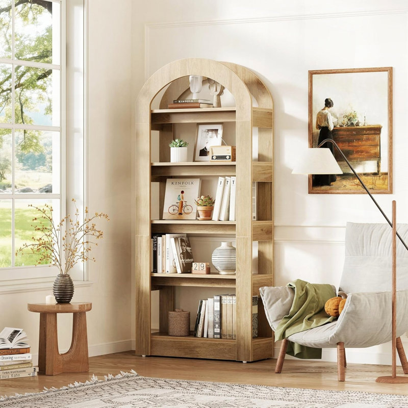 Bibliothèque à cinq niveaux