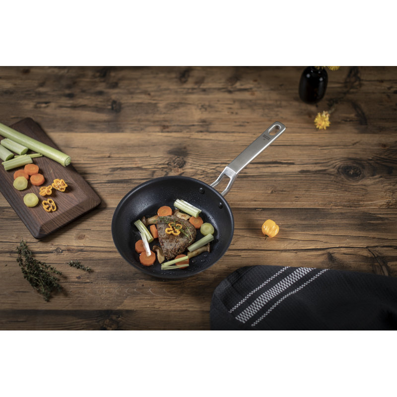 Kuhn Rikon New Life Pro Swiss Made Recycled Aluminium Non-Stick Induction Safe Frying Pan, 28 cm