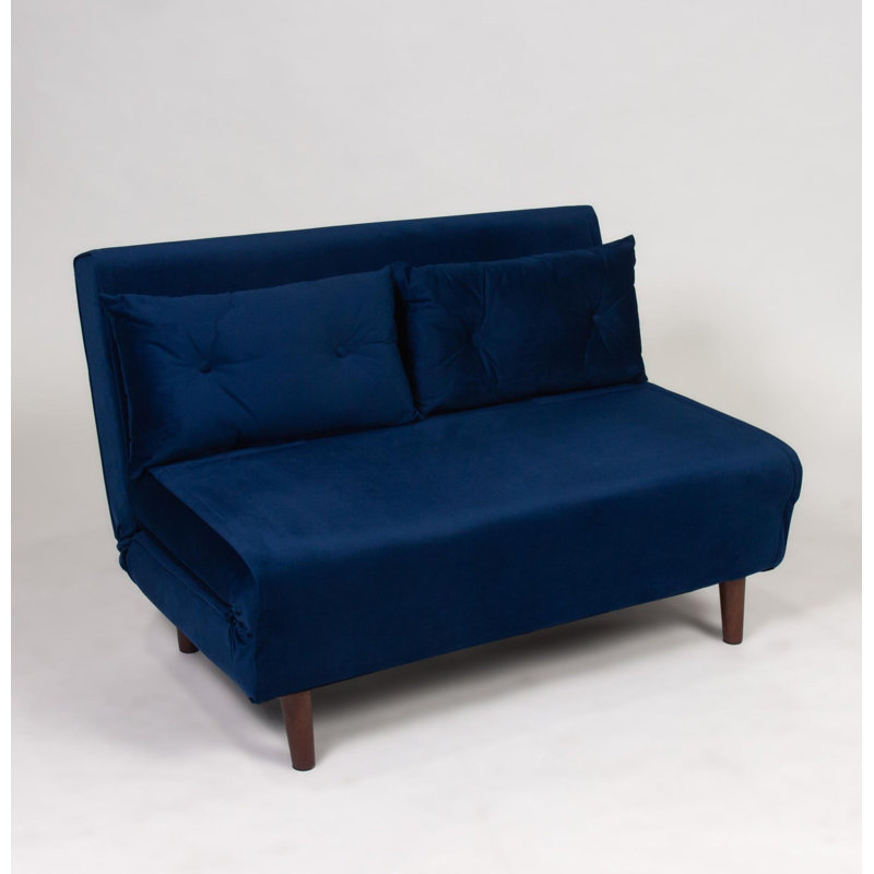 Trahan Small Double Sofa Bed, Blue