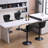 Swivel Adjustable Height Bar Stool Set of 2 – 360° Swivel with Footrest, Upholstered Comfort for Kitchen Island & Counter-310911365