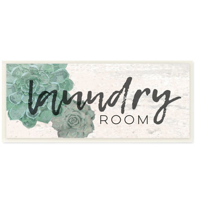 Laundry Room, impression panoramique sur toile