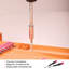 Ensemble d'outils 131 pièces rose