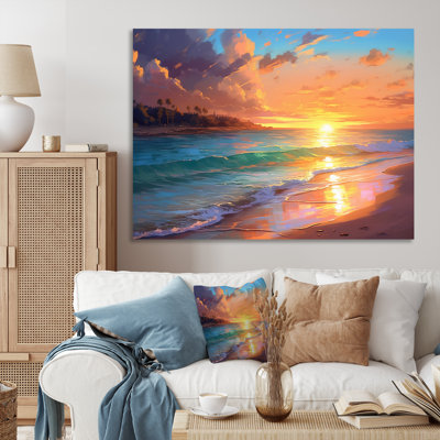 " Sand And Blue Caribbean Sea VIII "