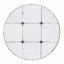 Miroir mural rond en verre antique de style traditionnel D36 ", pour la salle de bain