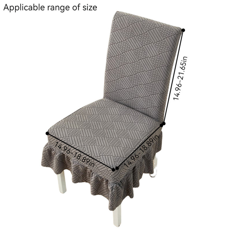 Housse pour chaise de salle à manger