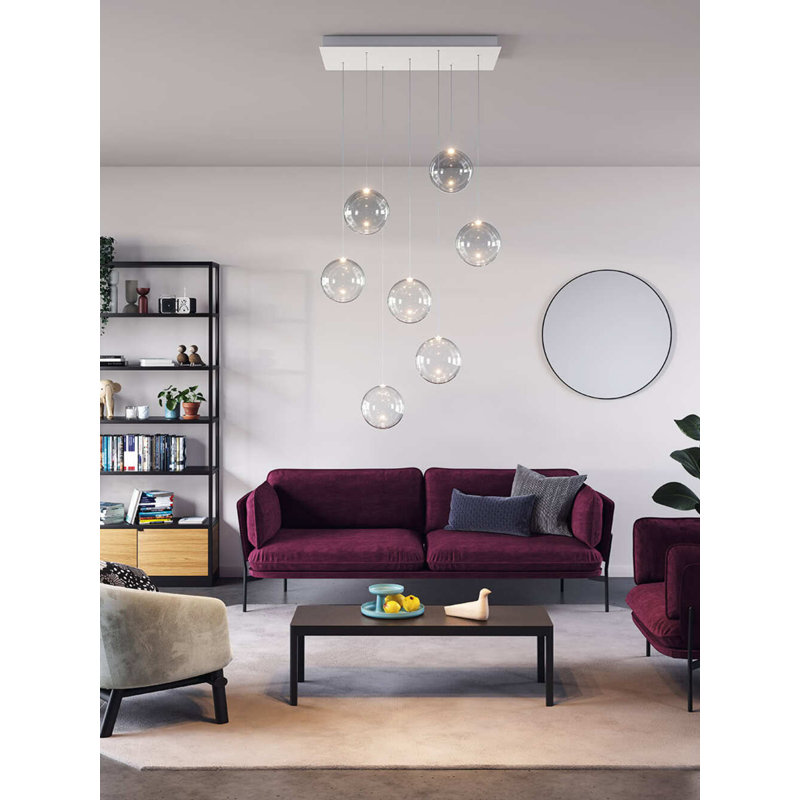 Lodes Random Solo 14 Suspension Lamp Low-V, Clear