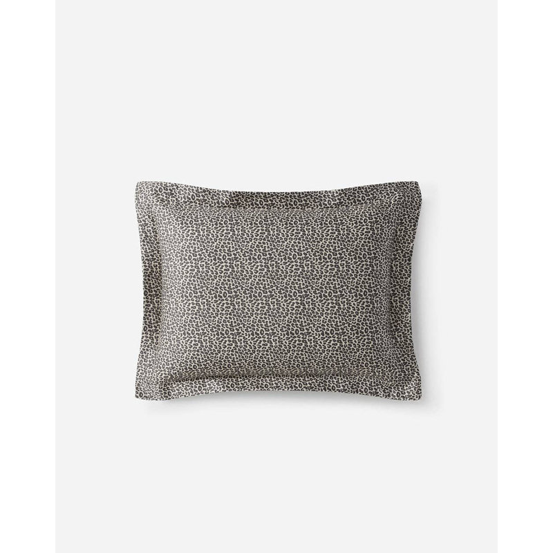 Sham Set, Brown Animal Print, Queen Sham