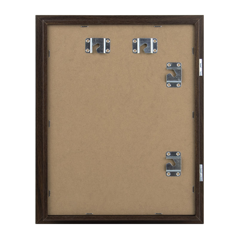 Heyburn Matte Shadow Box Picture Frame, Brown