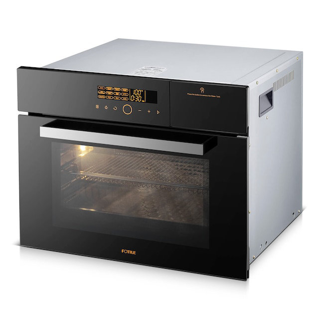 FOTILE 24" 1.48 Cubic Feet Electric Wall Oven with Soft Close Door