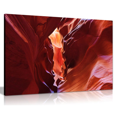 Sandstone Canyon Arizona - Wrapped Canvas Print