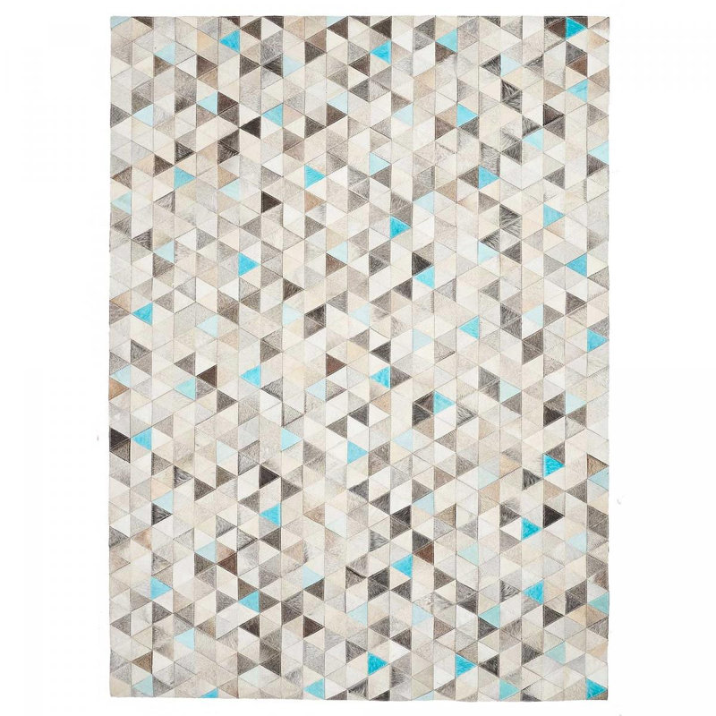Gunulf Geometric Hand Woven Area Rug, Rectangle 80 x 150cm