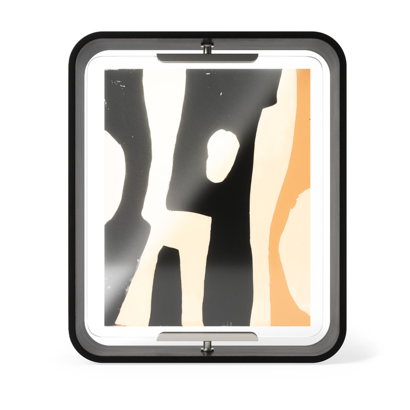 Cadre en bois de cerf 8 x 10, Noir