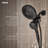 Engage Magnetix 6.5-Inch Six-Function Handheld Showerhead With Magnetic Docking System