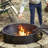  36" Round Steel Wood-Burning Fire Ring