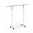 Steel Adjustable Rolling Clothing Rack-980759807