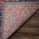 Annette Oriental Fuchsia/Orange Area Rug