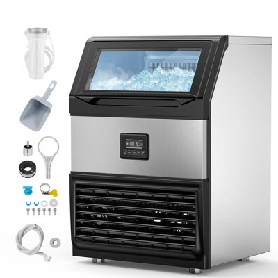 Machine à glaçons sous le comptoir 24 "450 Lb. 450W 115V