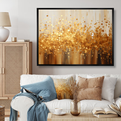 Golden Radiance II - Abstract Landscapes Wall Art